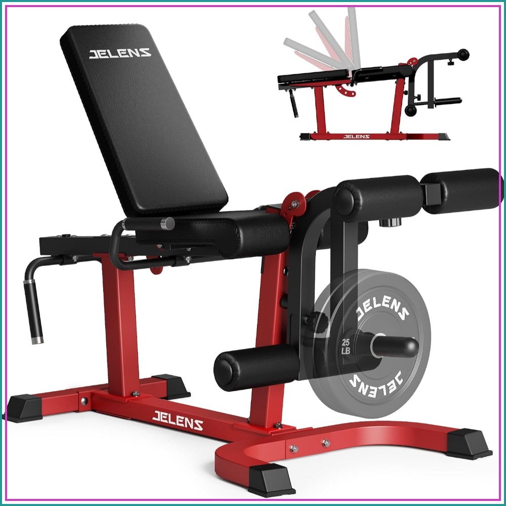 Home Gym Machine - Adjustable Leg Extension & Curl Machine