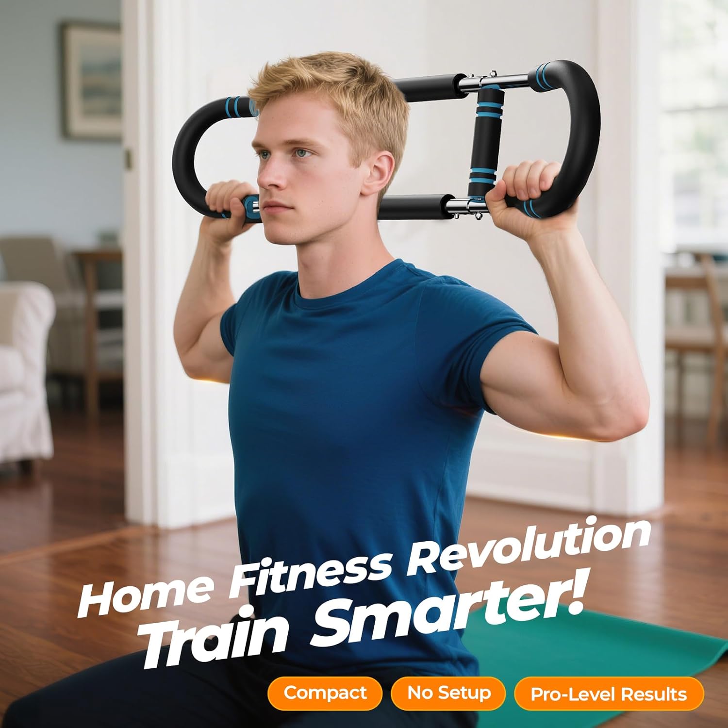 Home Gym Electric Machine - U Shape Arm Trainer Hand Gripper