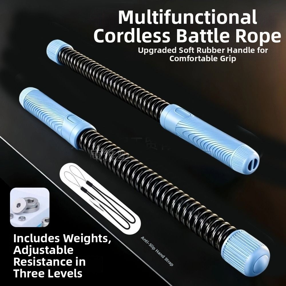 2pcs Non Slip Handle Cordless  - Battle Rope Heavy บทวิจารณ์และราคา