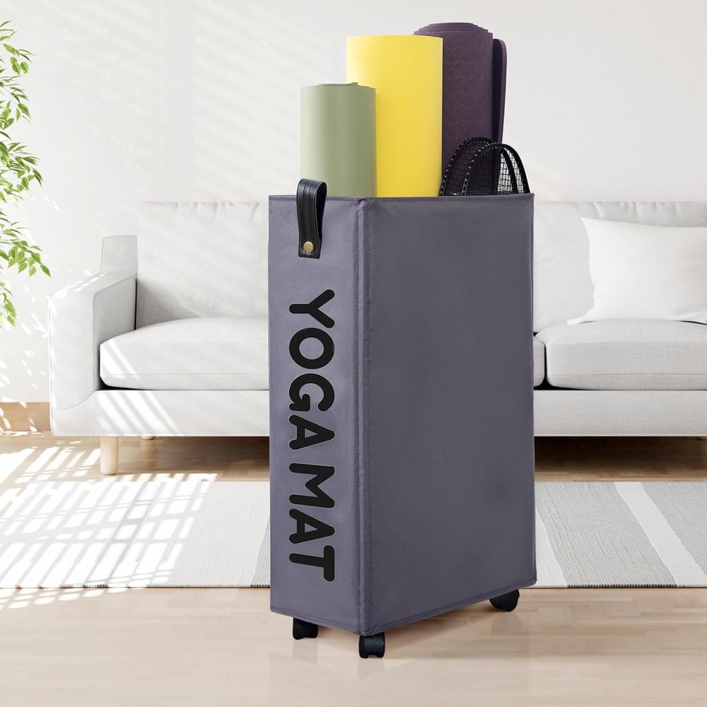 Portable Yoga Mat Storage Rack - Home Gym Yoga Mat Storage บทวิจารณ์และราคา