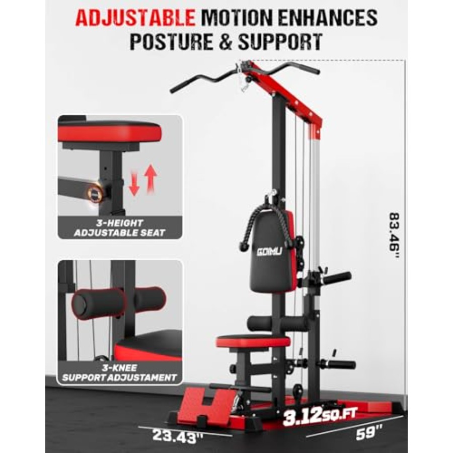 Home gym LAT pulldown machine, - Home Gym Machine บทวิจารณ์และราคา