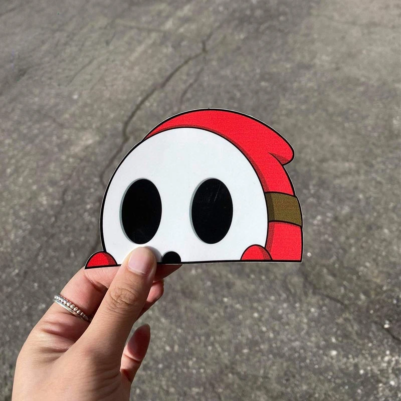 Car Stickers Cartoon Shy Guy P - Weight Plate Bumper บทวิจารณ์และราคา