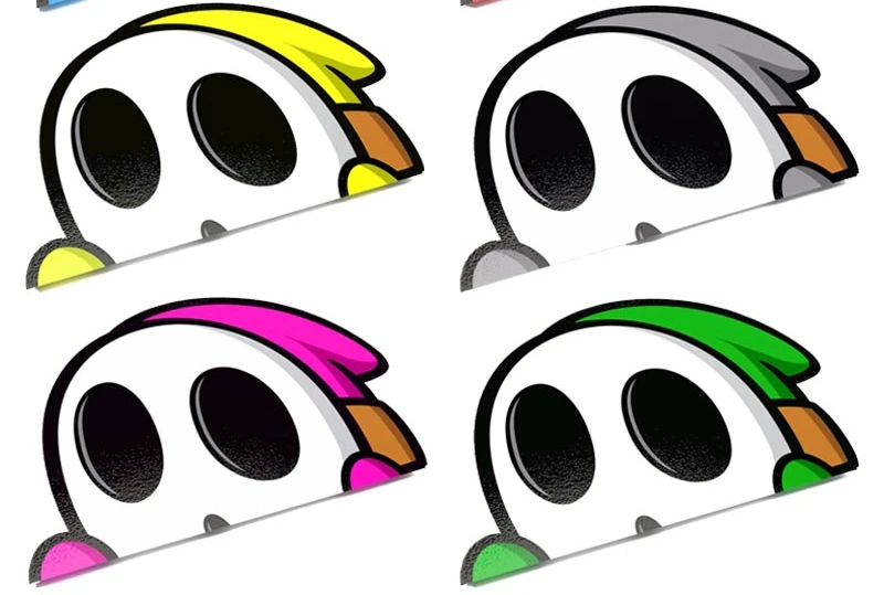 Car Stickers Cartoon Shy Guy P - Weight Plate Bumper บทวิจารณ์และราคา