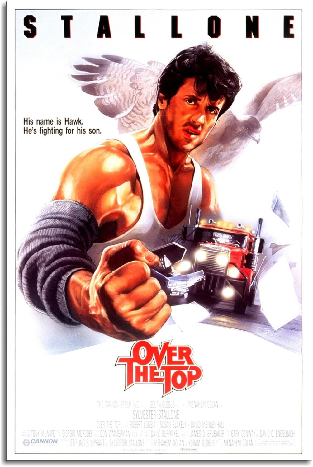 Over The Top Movie Poster Clas - Home Gym Aesthetic บทวิจารณ์และราคา