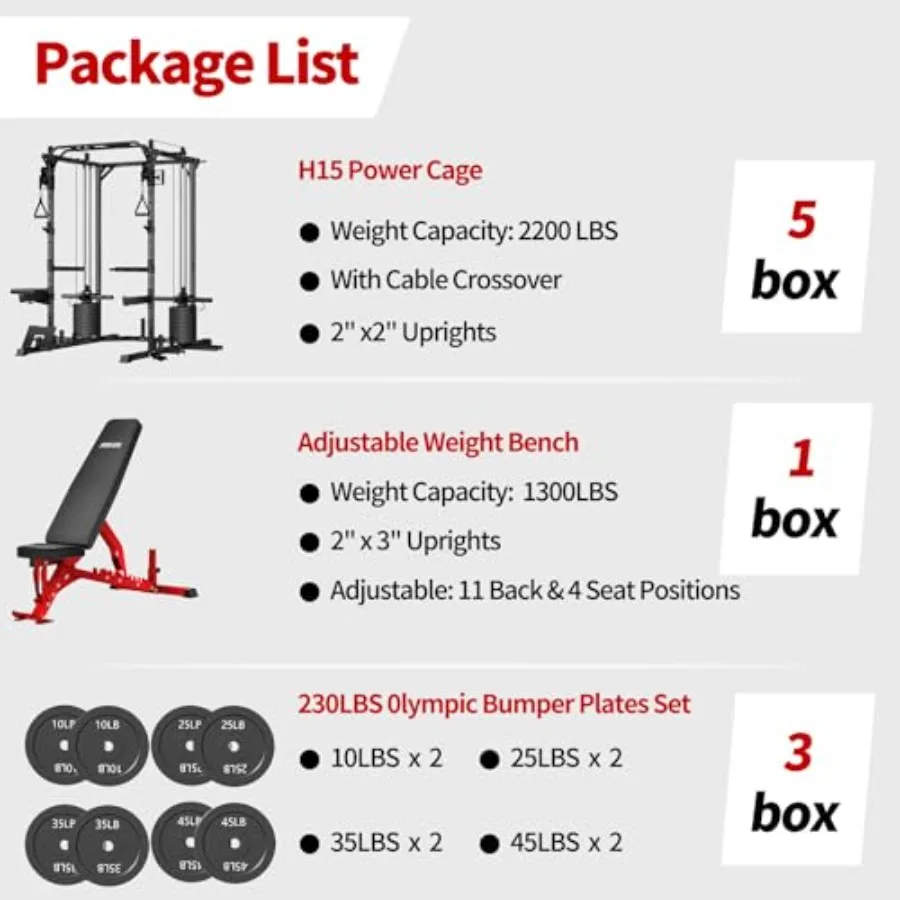 Home gym power cage with cable - Home Gym Weights บทวิจารณ์และราคา