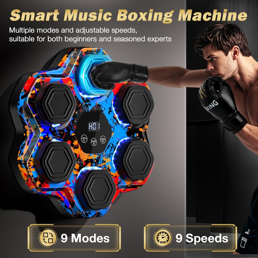 Interactive Music Boxing Machi - Home Gym Machine บทวิจารณ์และราคา