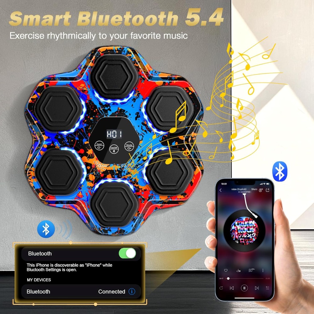 Interactive Music Boxing Machi - Home Gym Machine บทวิจารณ์และราคา