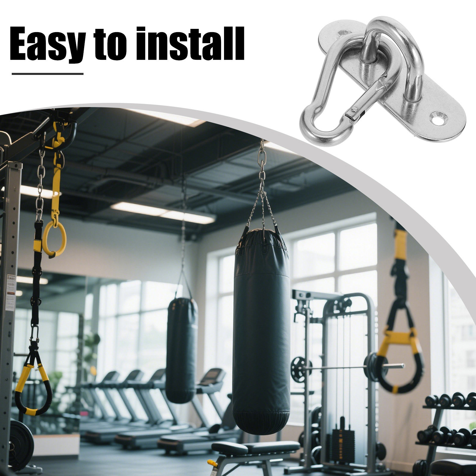 Heavy Duty Wall Ceiling Mount  - Battle Rope Heavy บทวิจารณ์และราคา