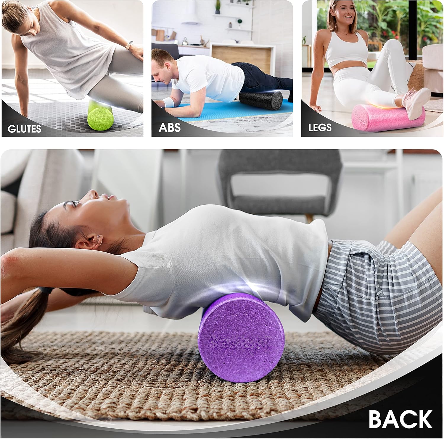 ‌30/45CM High Density EPP Foam - Foam Roller High Density บทวิจารณ์และราคา