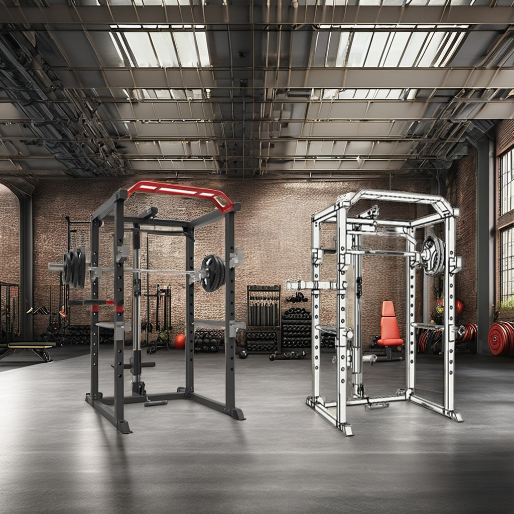 Steel Full Cage Gym Power Towe - Home Gym Weights บทวิจารณ์และราคา