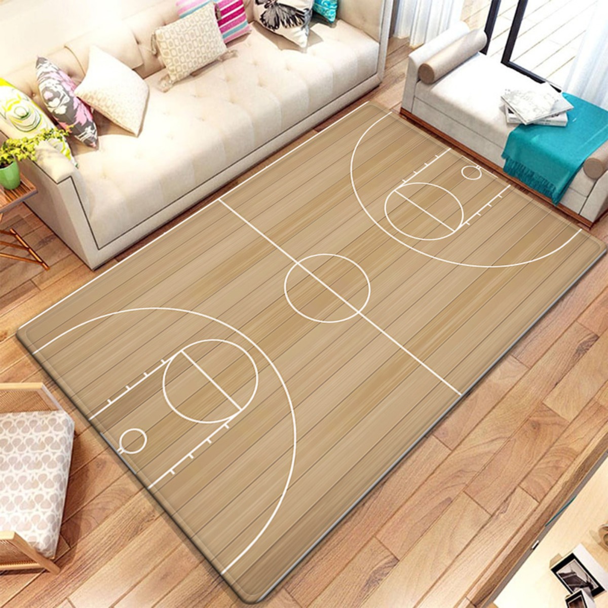 Basketball court design plush  - Home Gym And Basketball Court บทวิจารณ์และราคา