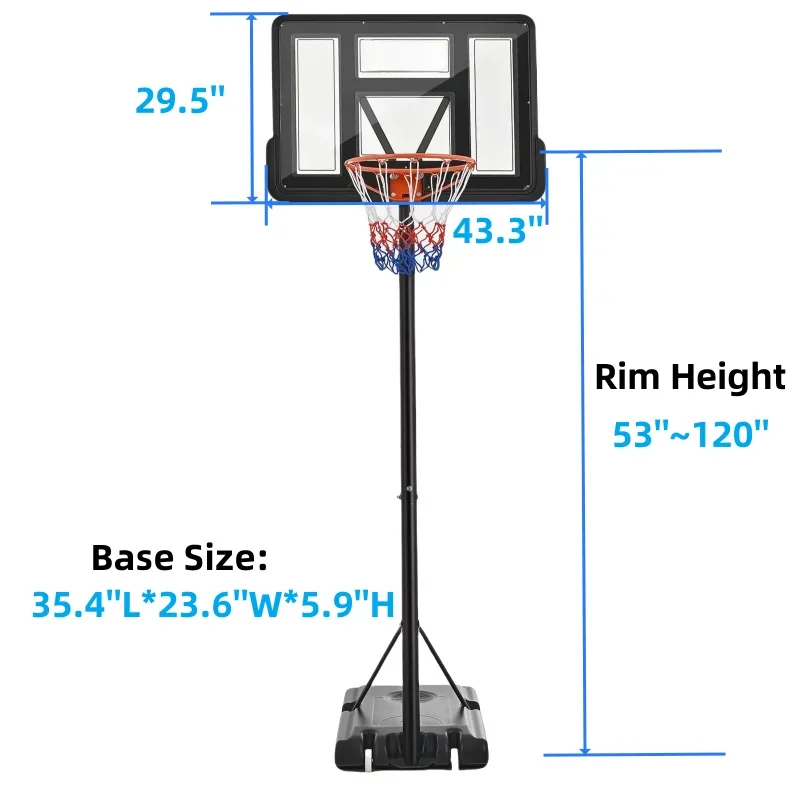 2026 Adjustable Movable Basket - Home Gym And Basketball Court บทวิจารณ์และราคา