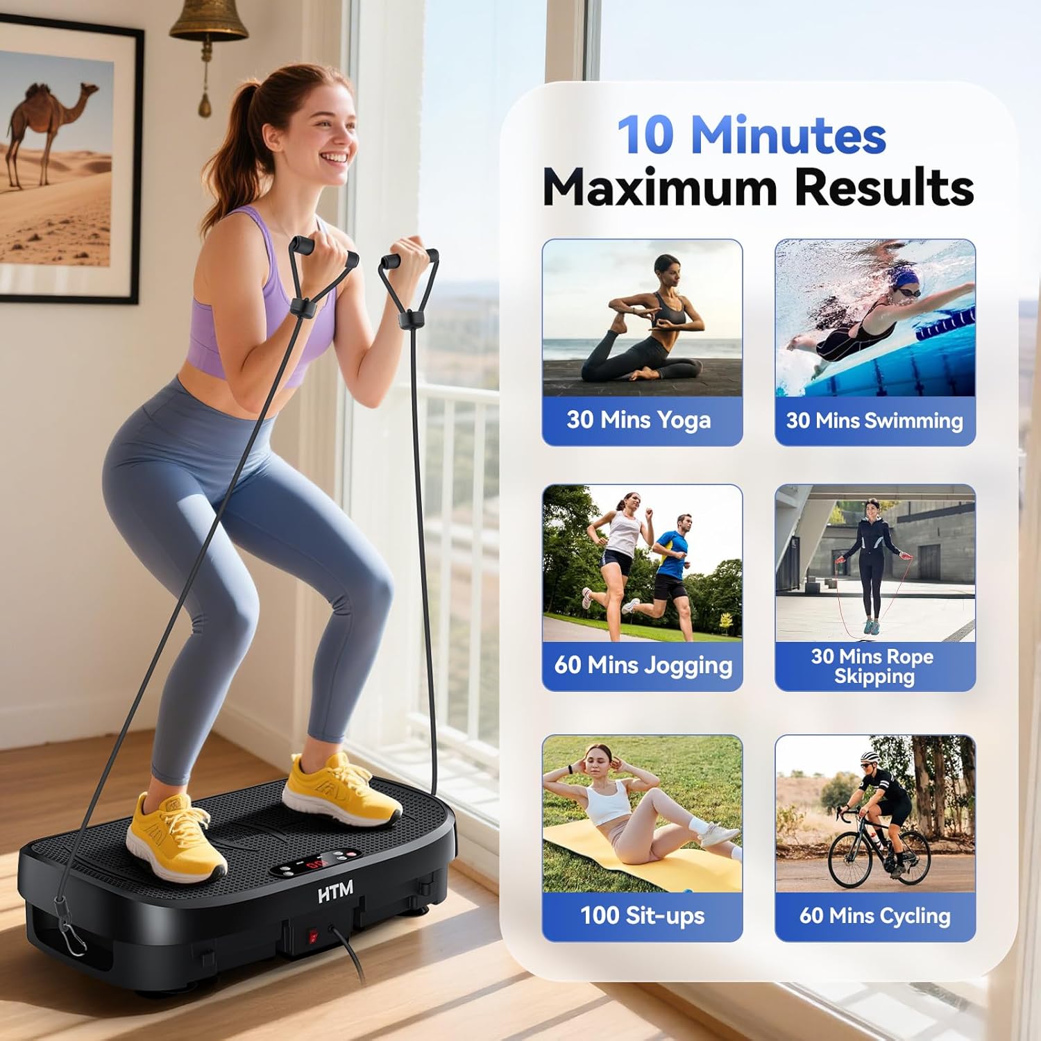 Vibration Plate Fat Burning Fi - Home Gym Tools บทวิจารณ์และราคา