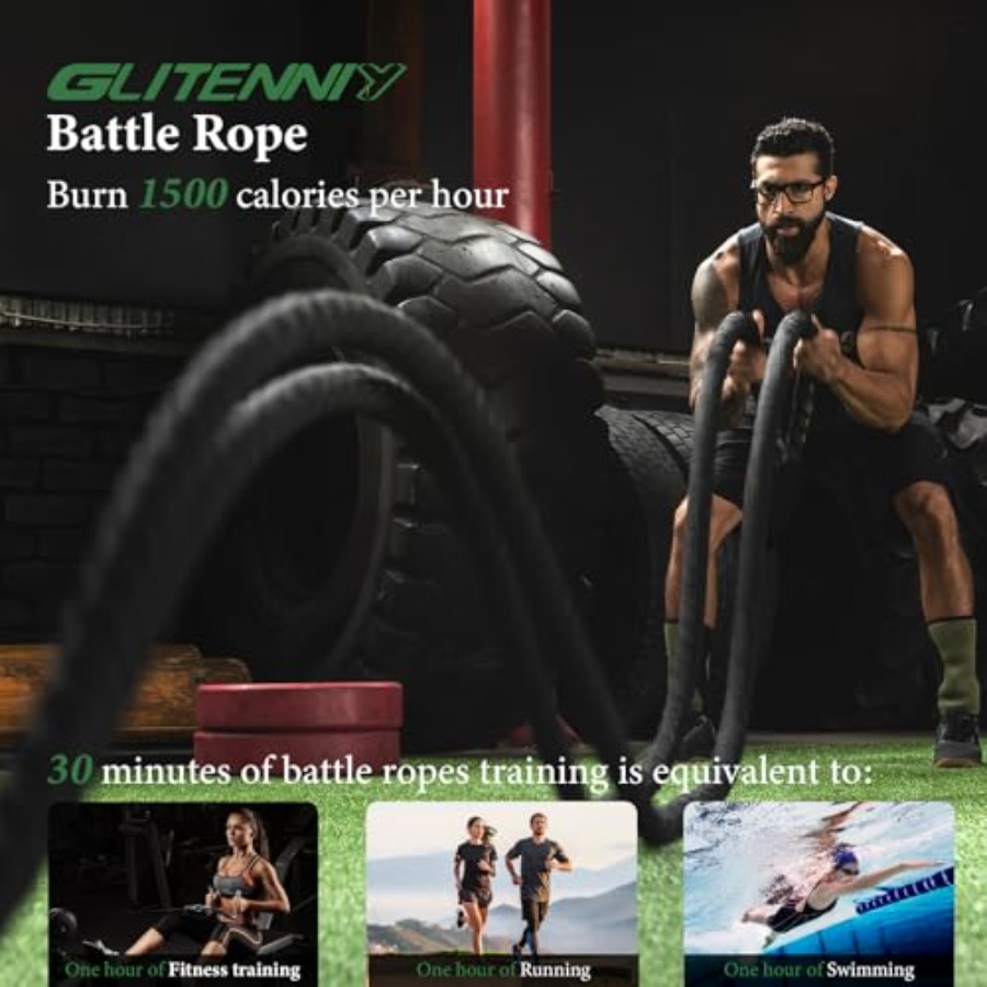 Battle Ropes Workout Rope Batt - Battle Rope Heavy บทวิจารณ์และราคา