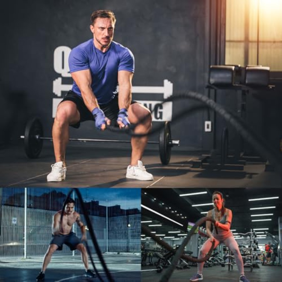 Battle Ropes Workout Rope Batt - Battle Rope Heavy บทวิจารณ์และราคา