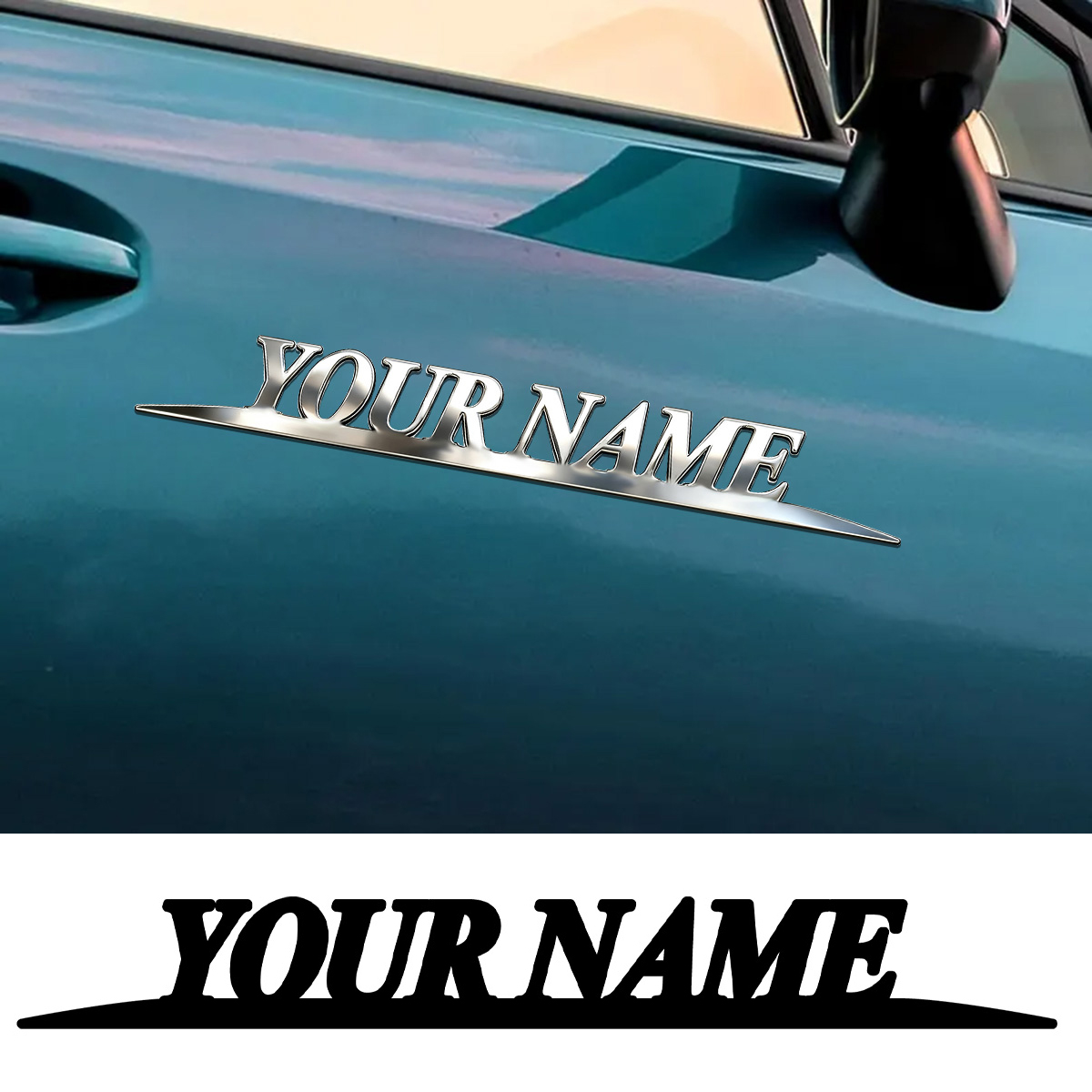 Metal Trendy YOUR NAME Sticker - Weight Plate Bumper บทวิจารณ์และราคา
