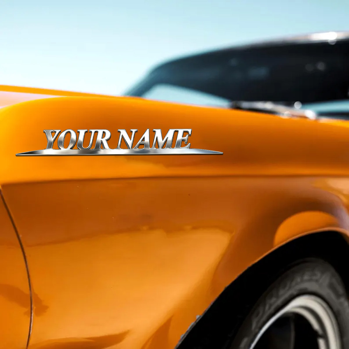 Metal Trendy YOUR NAME Sticker - Weight Plate Bumper บทวิจารณ์และราคา