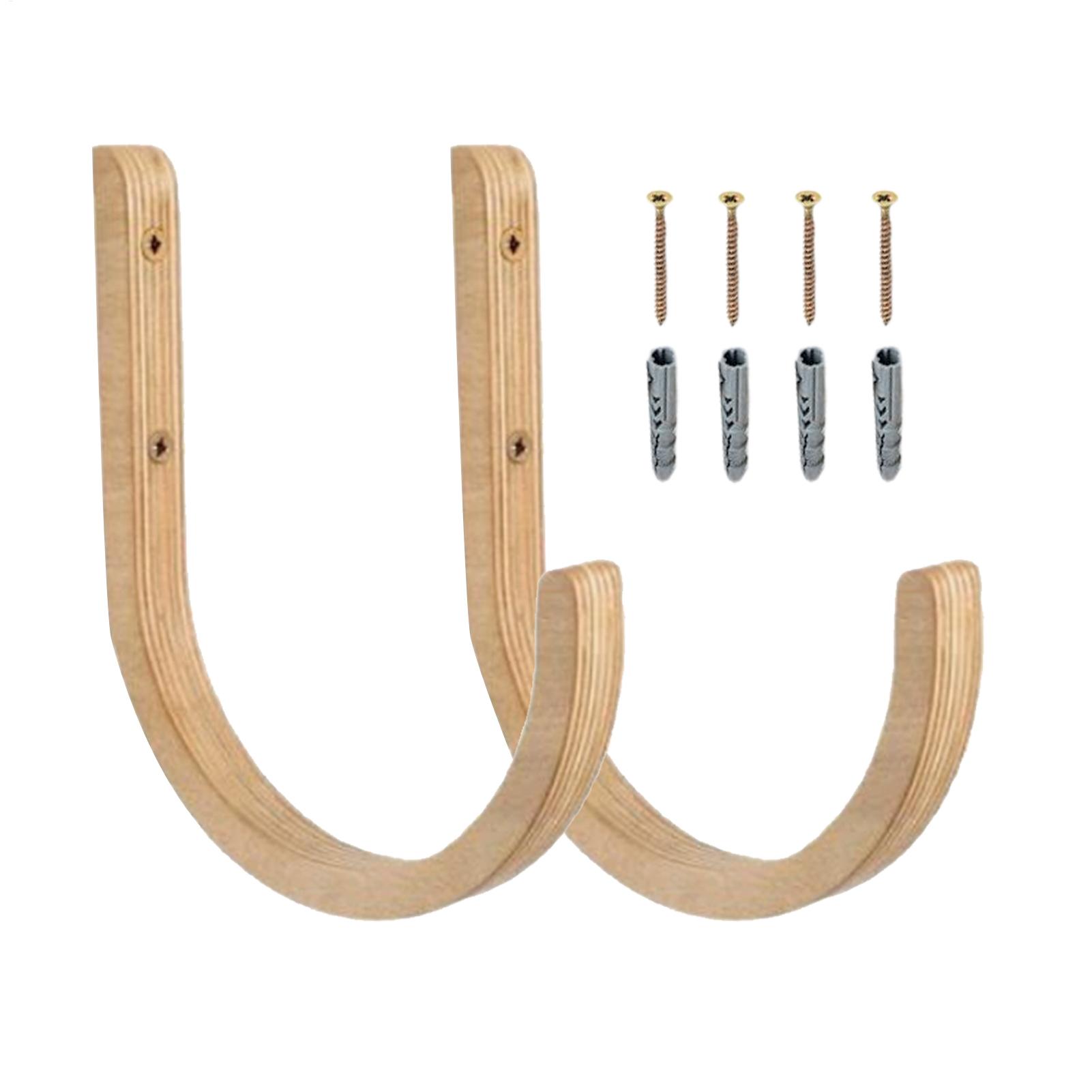Yoga Mat Holder 2 Pieces Woode - Home Gym Yoga Mat Storage บทวิจารณ์และราคา