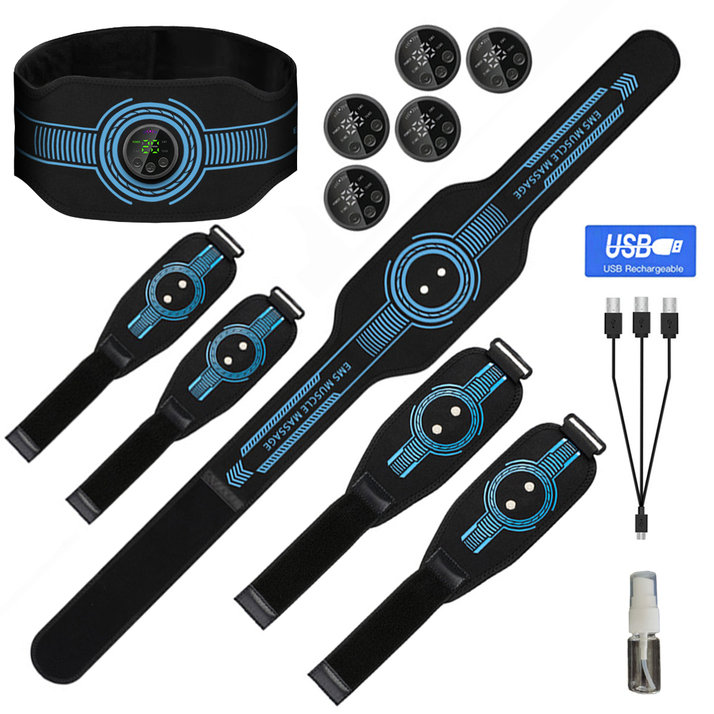 USB Rechargeable Abdominal Mus - Home Gym Electric Machine บทวิจารณ์และราคา