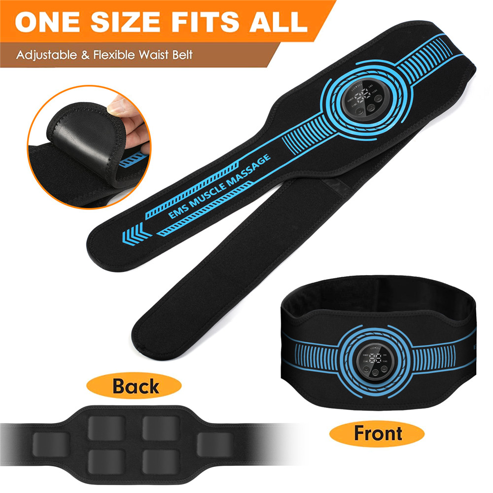USB Rechargeable Abdominal Mus - Home Gym Electric Machine บทวิจารณ์และราคา