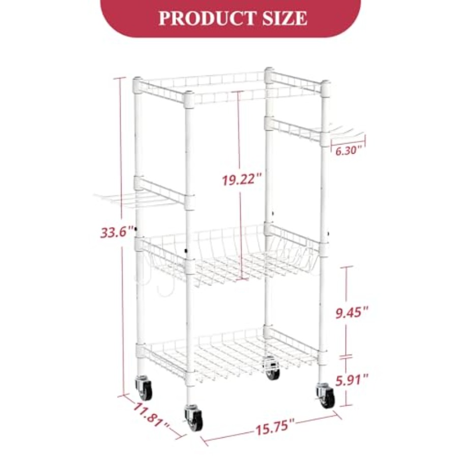 Home Gym Storage Rack with Whe - Home Gym Yoga Mat Storage บทวิจารณ์และราคา