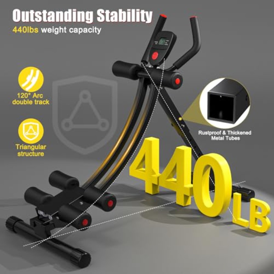 Ab Workout Equipment for Home  - Home Gym Machine บทวิจารณ์และราคา