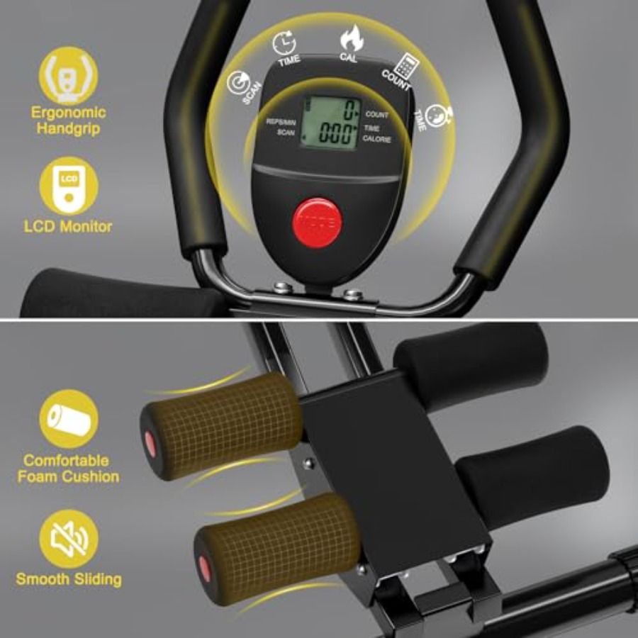 Ab Workout Equipment for Home  - Home Gym Machine บทวิจารณ์และราคา