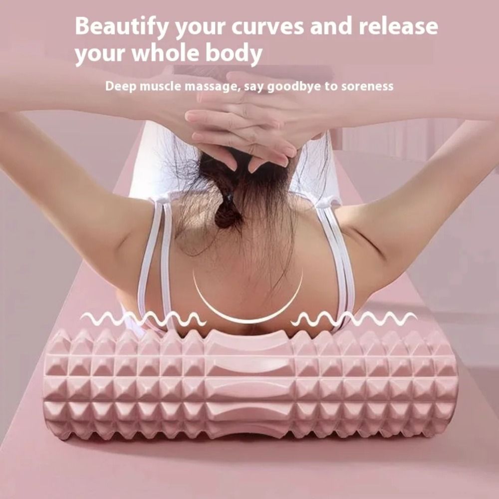 EVA Foam Fitness Back Roll Tri - Foam Roller High Density บทวิจารณ์และราคา
