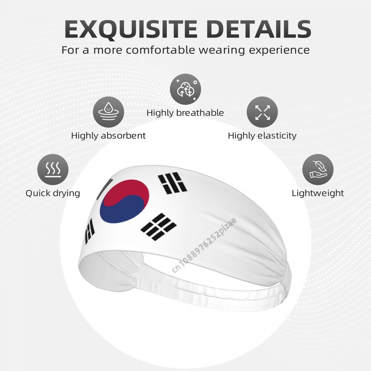 South Korea Flag Men Women Ban - Home Gym Aesthetic บทวิจารณ์และราคา