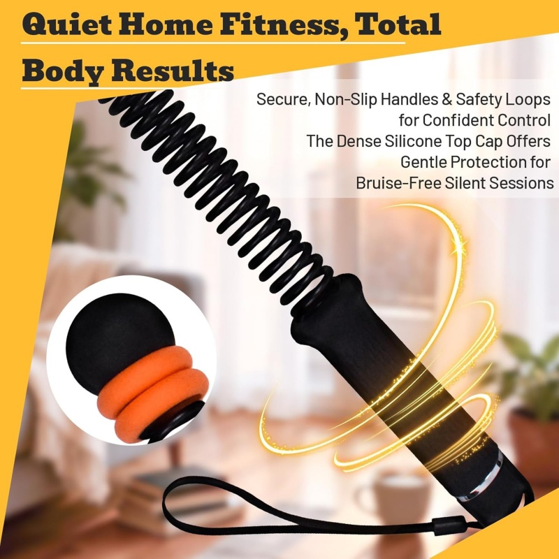 Easy Carry Silent Fitness Tool - Home Gym Weights บทวิจารณ์และราคา