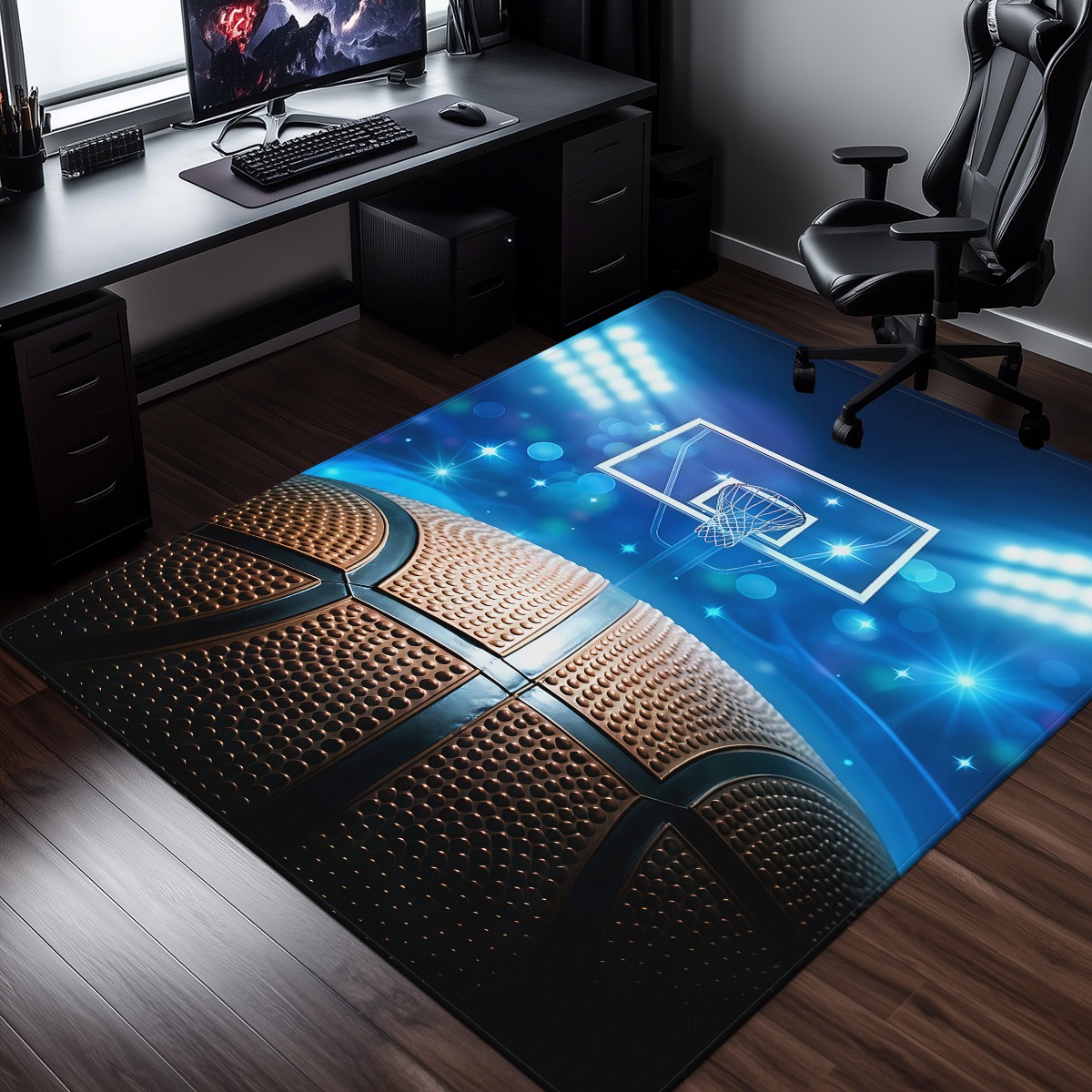 Basketball court design plush  - Home Gym And Basketball Court บทวิจารณ์และราคา
