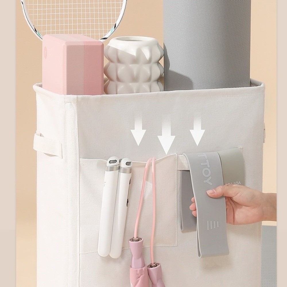 Folding Yoga Mat Storage Baske - Home Gym Yoga Mat Storage บทวิจารณ์และราคา