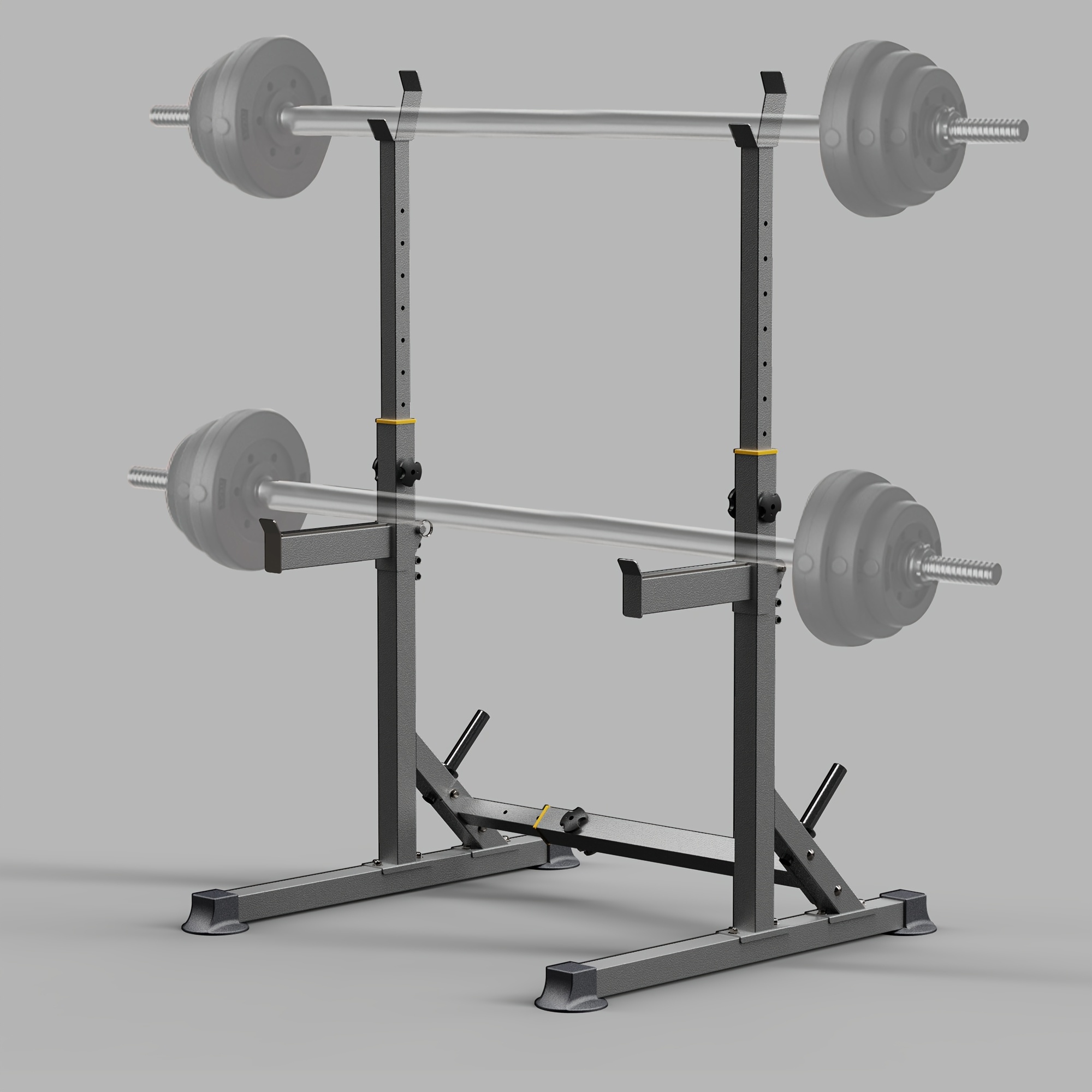 1 Squat Stand With Barbell Wei - Home Gym Weights บทวิจารณ์และราคา