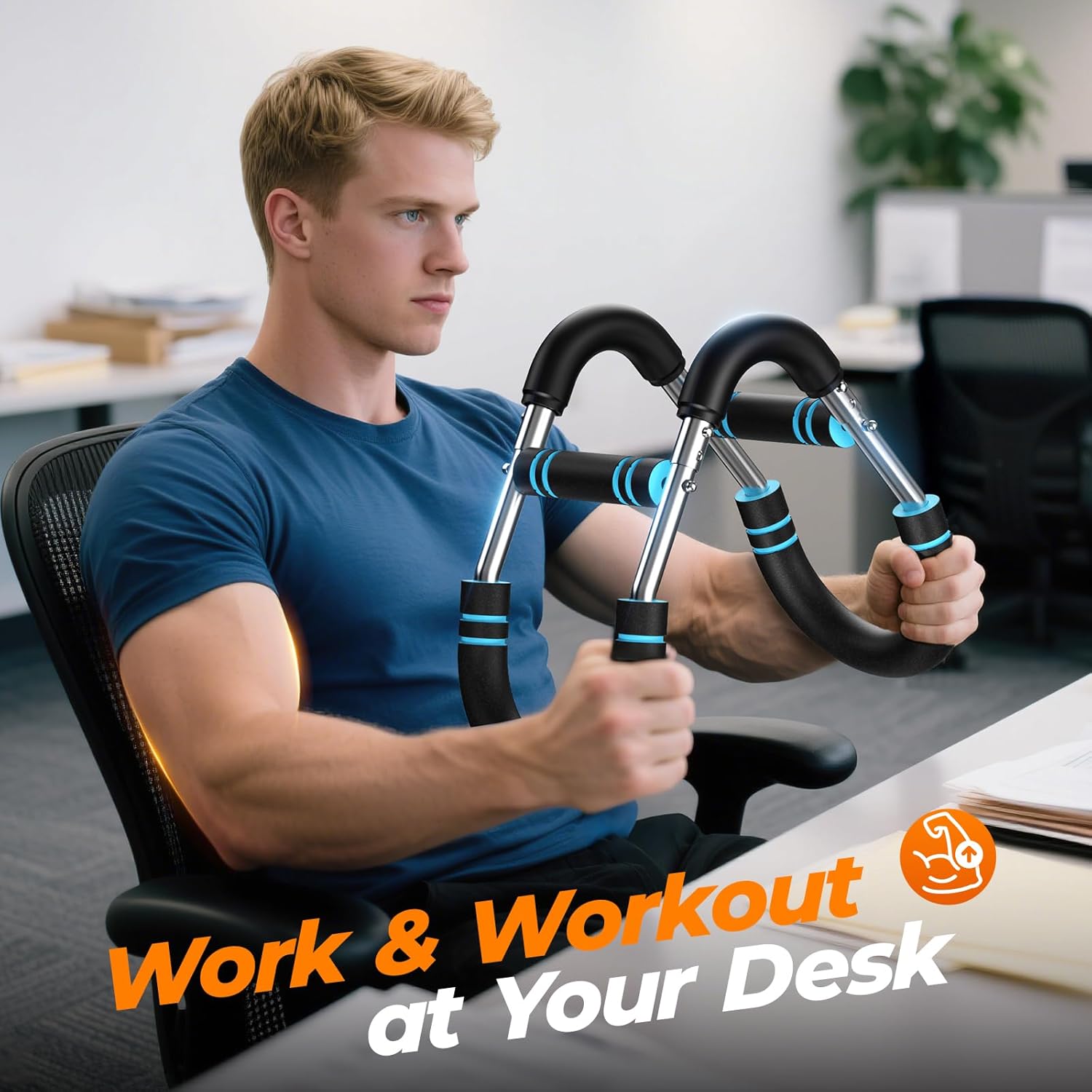 U Shape Arm Trainer Hand Gripp - Home Gym Electric Machine บทวิจารณ์และราคา