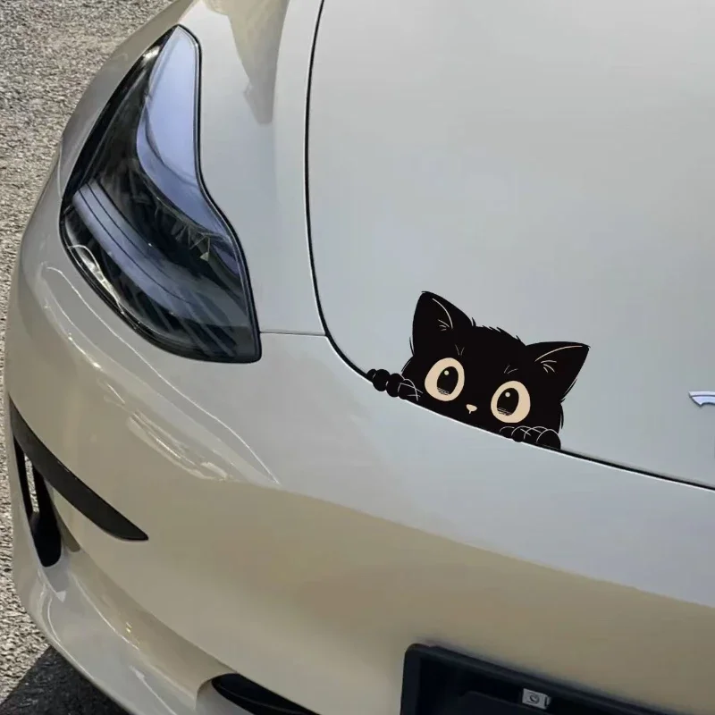 1pc Peeking Cat Sticker Car Bu - Weight Plate Bumper บทวิจารณ์และราคา