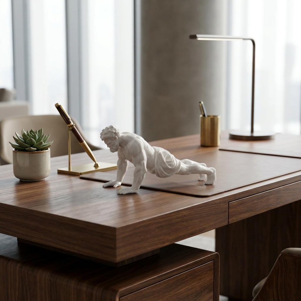 Creative Push-Up Statue Orname - Home Gym Aesthetic บทวิจารณ์และราคา