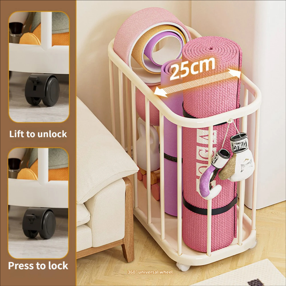Yoga Mat Storage Basket, Rolli - Home Gym Yoga Mat Storage บทวิจารณ์และราคา