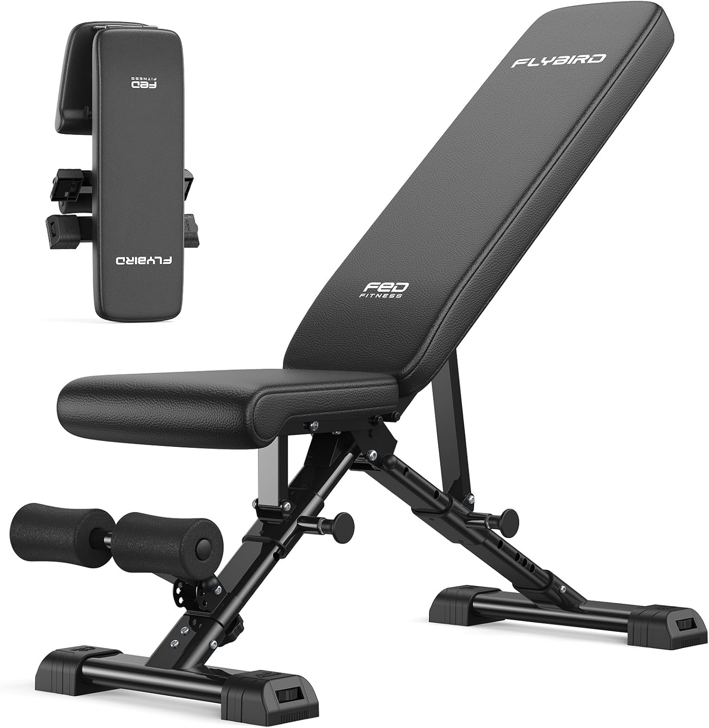 Adjustable Weight Bench 800LBS - Home Gym Weights บทวิจารณ์และราคา