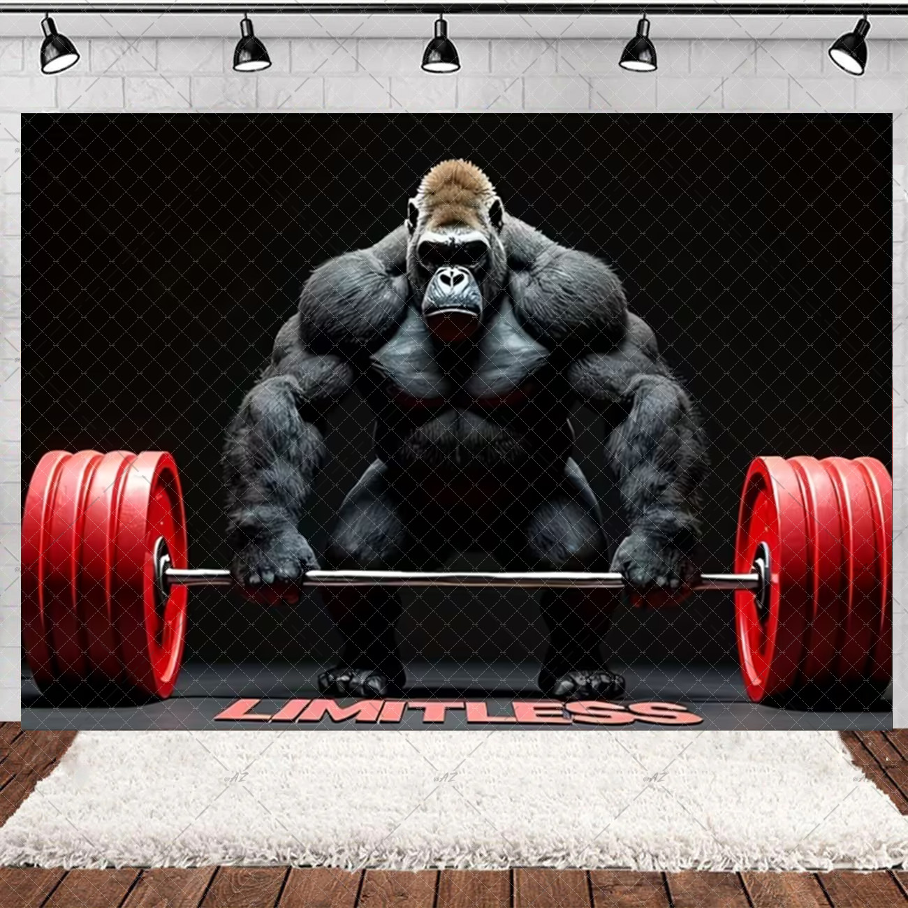 Fitness Weightlifting Gym Them - Home Gym Aesthetic บทวิจารณ์และราคา