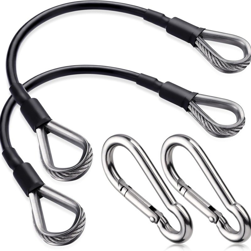 1/2Pcs 25cm Gym Cable Extensio - Home Gym Tools บทวิจารณ์และราคา