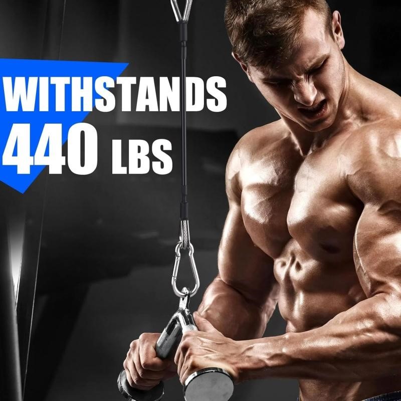 1/2Pcs 25cm Gym Cable Extensio - Home Gym Tools บทวิจารณ์และราคา