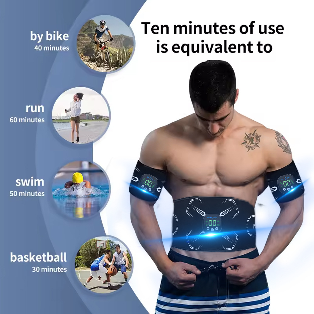 EMS Muscle Stimulator Abdomina - Home Gym Electric Machine บทวิจารณ์และราคา