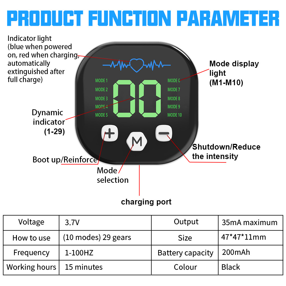 EMS Muscle Stimulator Abdomina - Home Gym Electric Machine บทวิจารณ์และราคา