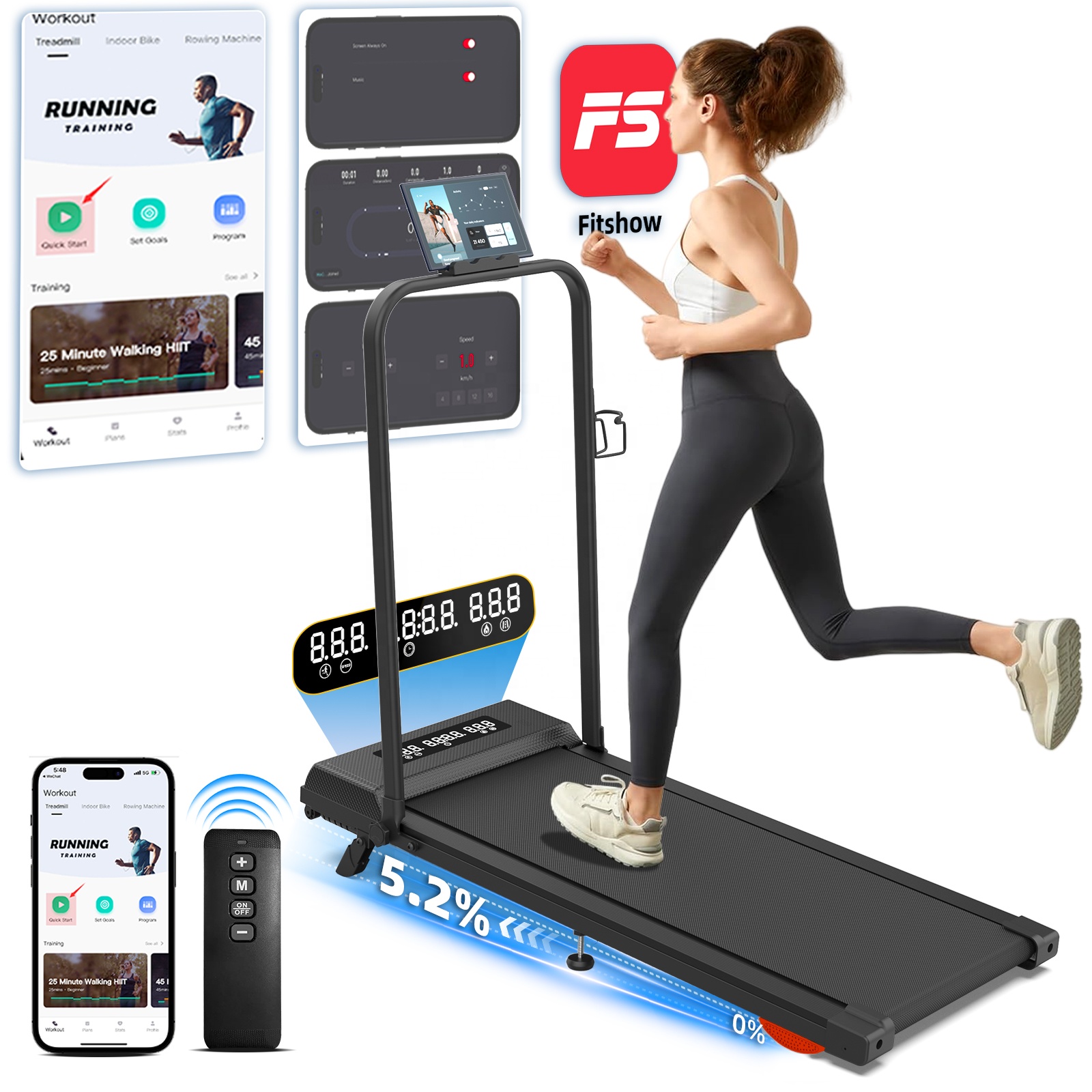Intuitive Interface Foldable E - Home Gym Electric Machine บทวิจารณ์และราคา