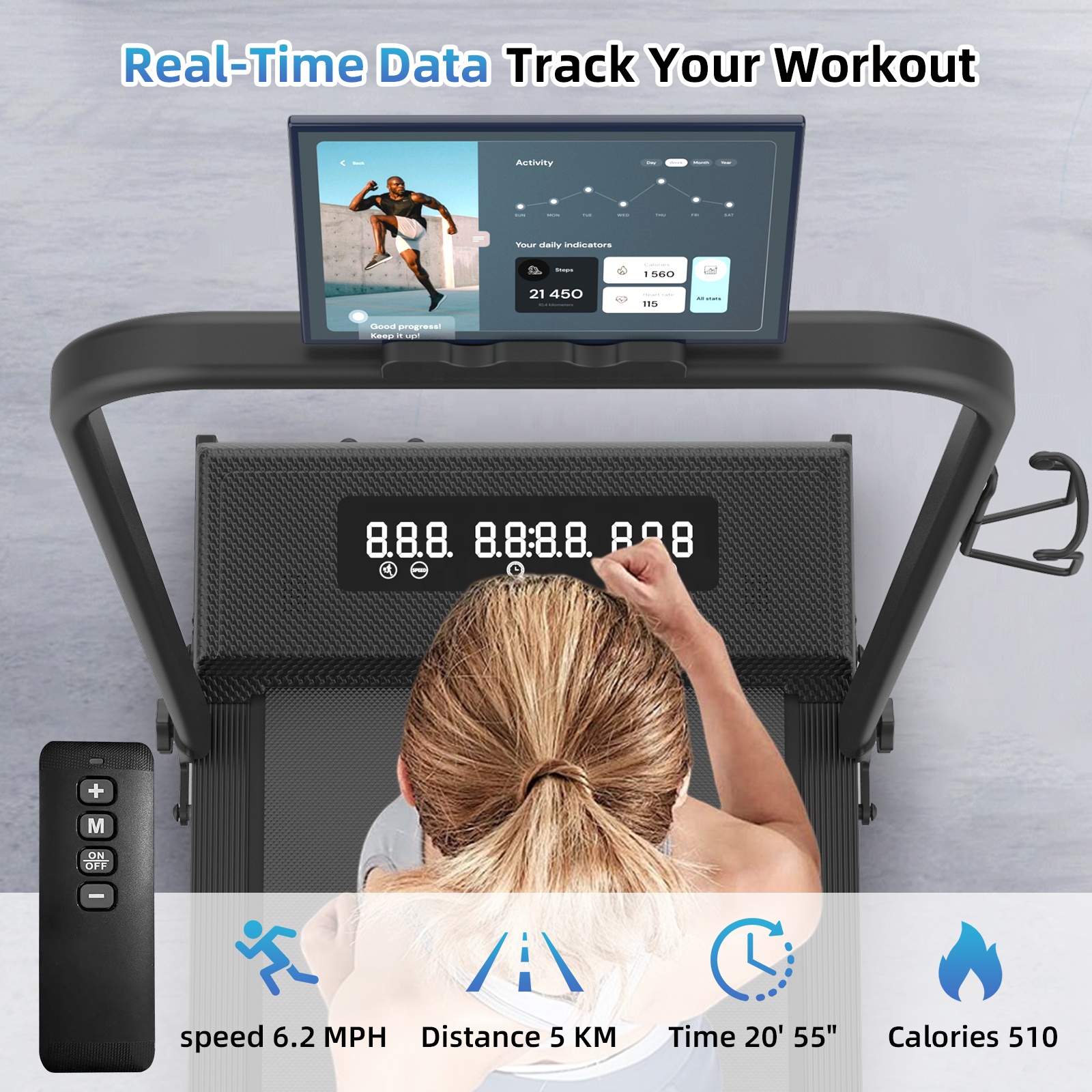 Intuitive Interface Foldable E - Home Gym Electric Machine บทวิจารณ์และราคา